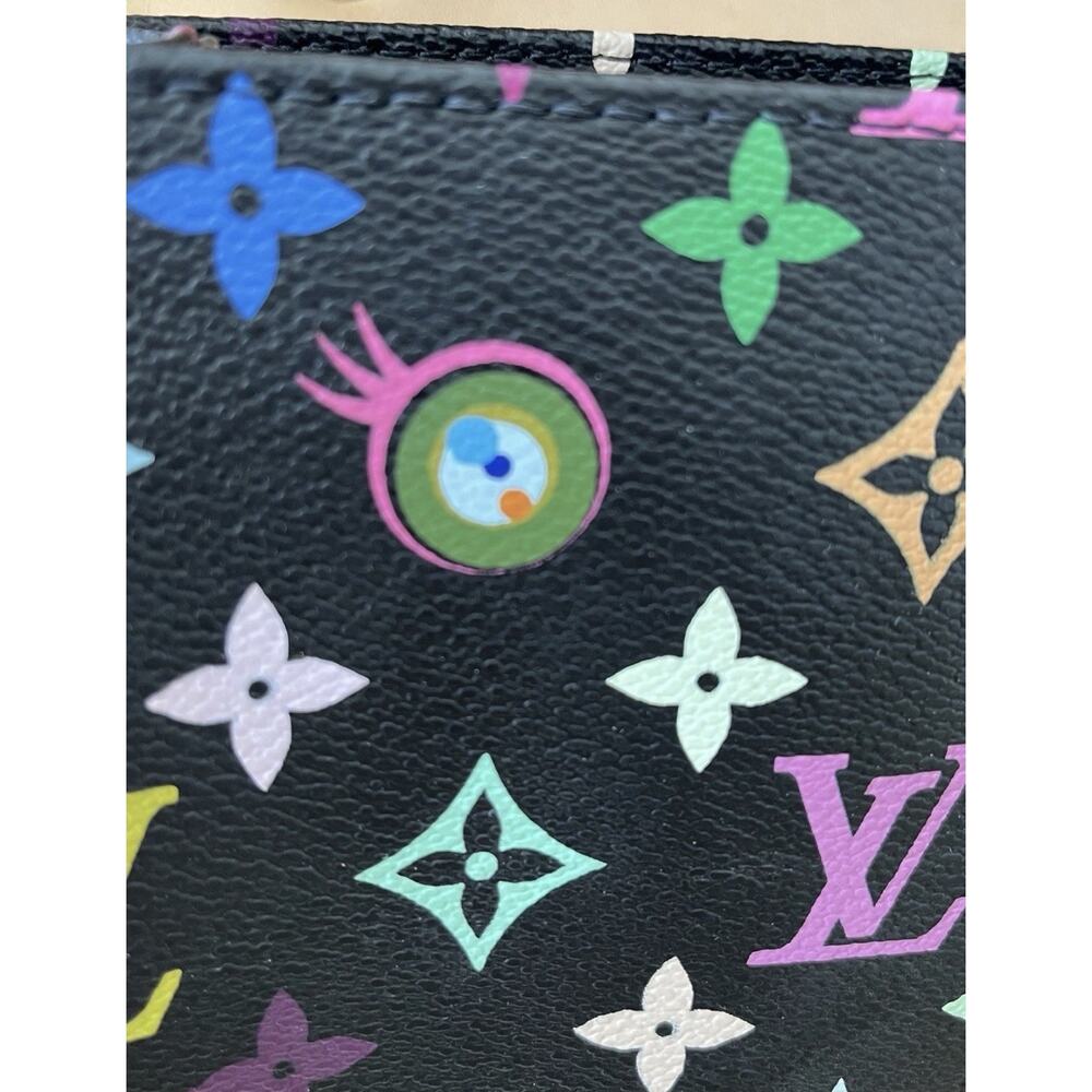 Louis Vuitton Murakami Eye Love You Bow Bag Black Multicolor Monogram RARE NIB - Picture 15 of 15